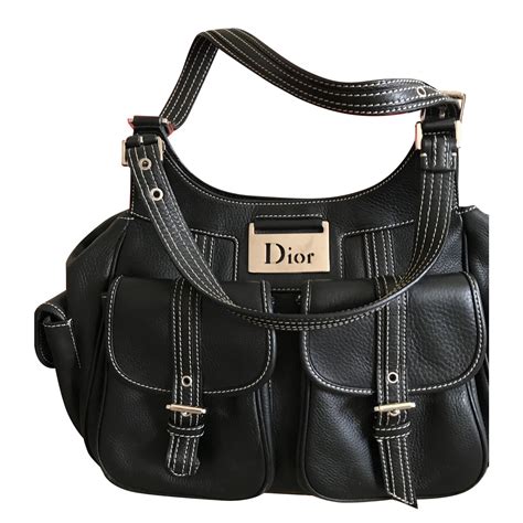 dior purse black|christian Dior purse black.